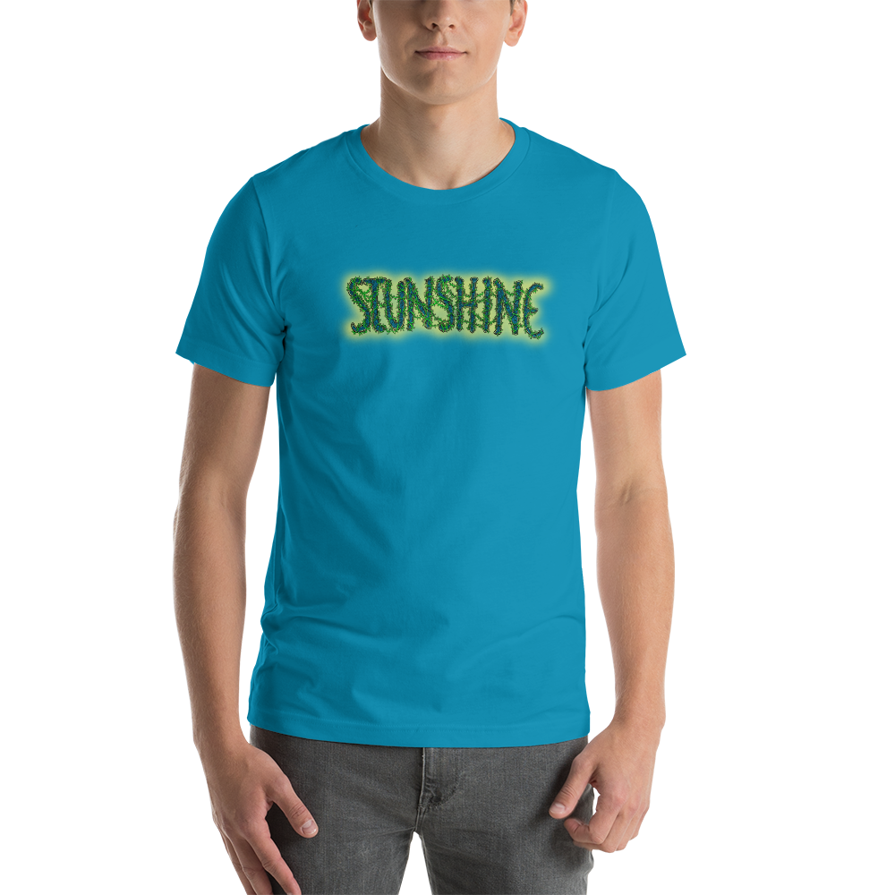 Stunshine Gorilla Tag - Aqua Unisex Short-sleeve T-shirt
