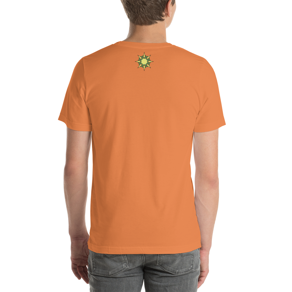 Stunshine Gorilla Tag - Burnt Orange Unisex Short Sleeve T-shirt