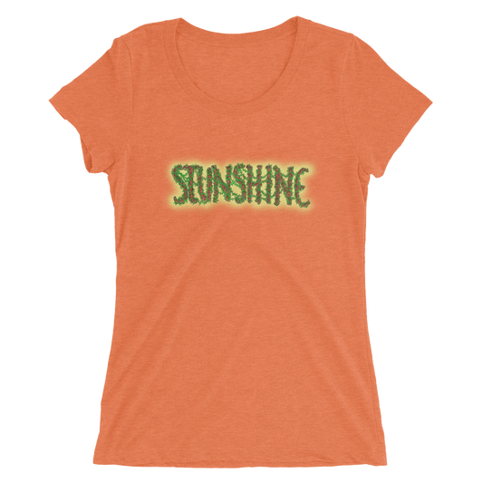Stunshine Gorilla Tag - Womens Tri Blend Tee Orange