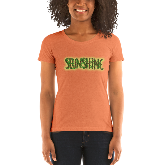 Stunshine Gorilla Tag - Womens Tri Blend Tee Orange