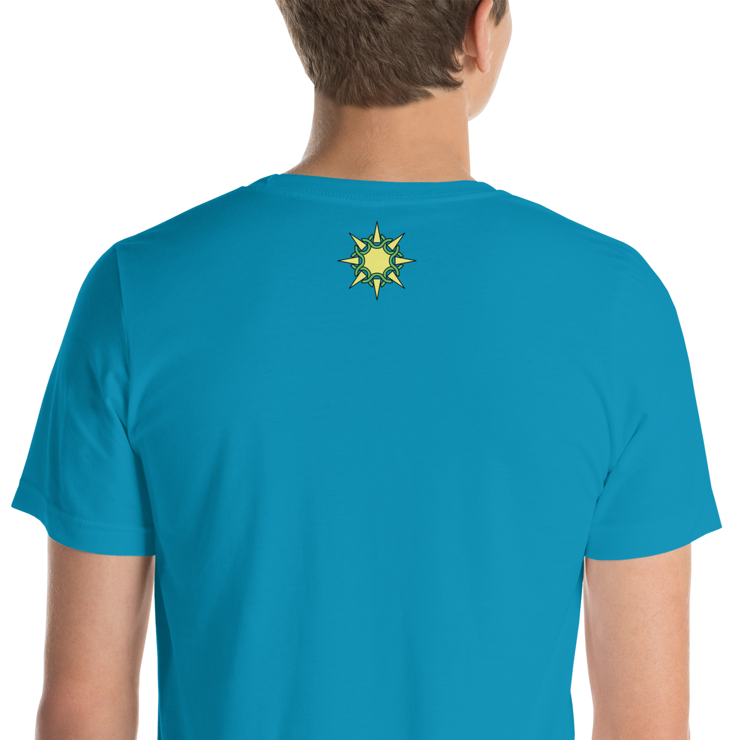 Stunshine Gorilla Tag - Aqua Unisex Short-sleeve T-shirt