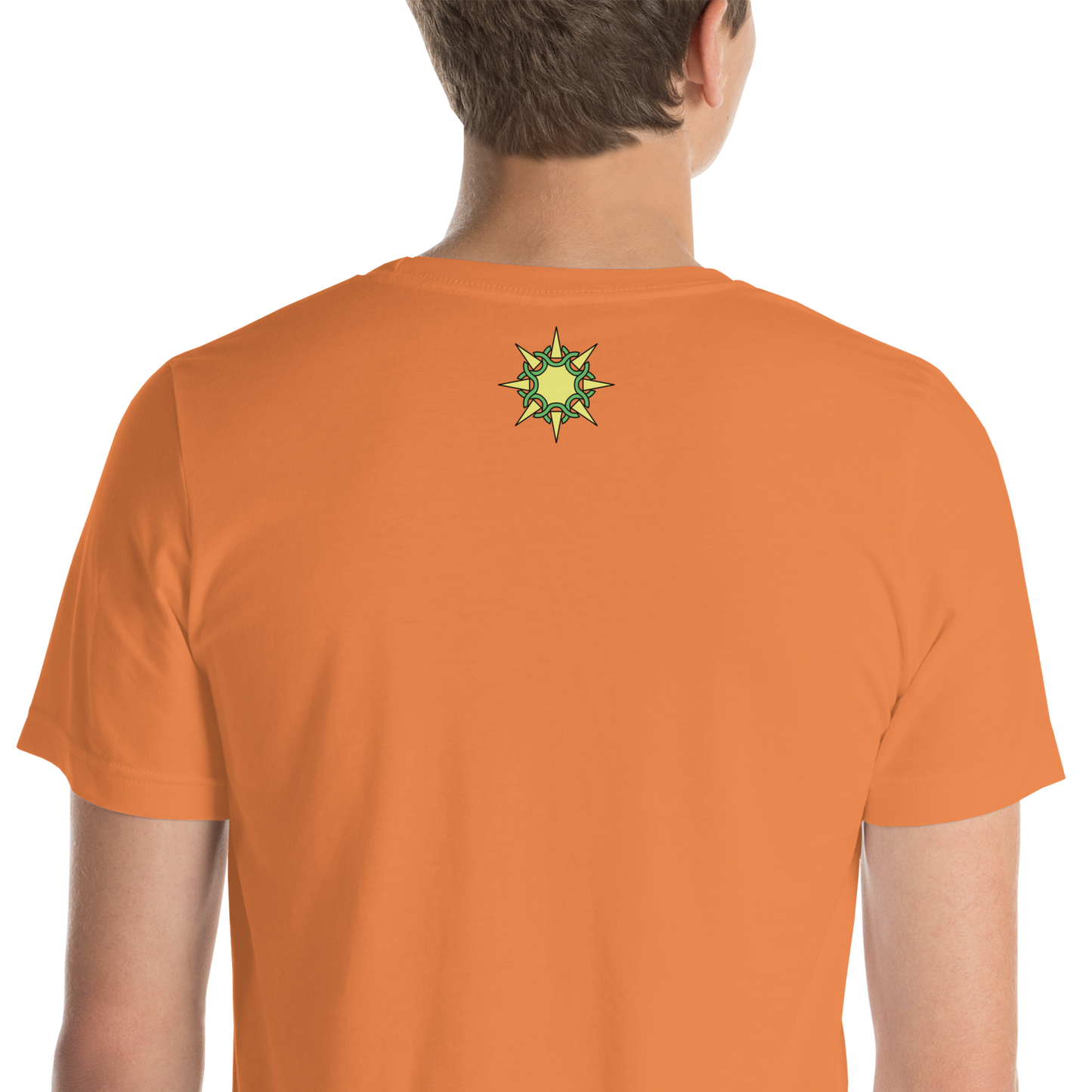 Stunshine Gorilla Tag - Burnt Orange Unisex Short Sleeve T-shirt